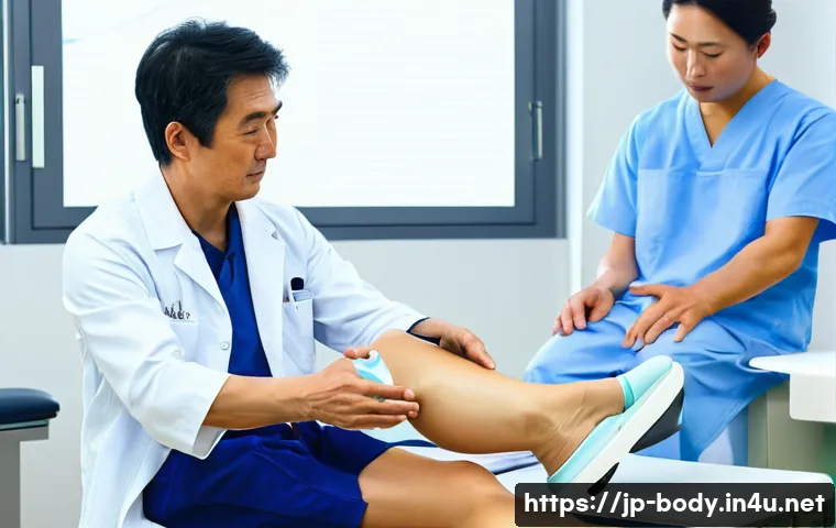 발목 통증 물리치료 사례 관련 이미지 1