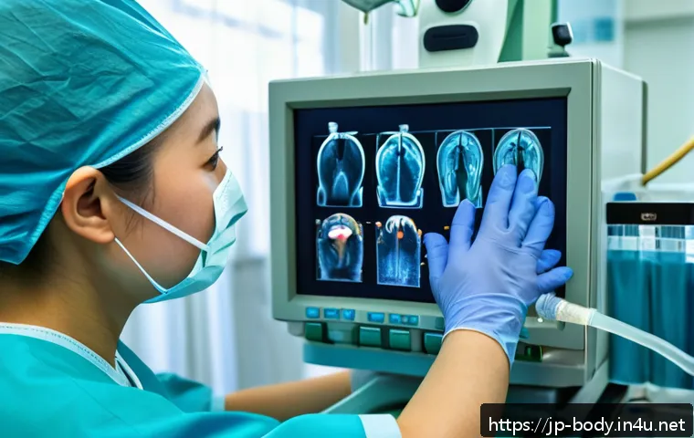 손목터널증후군 수술 병원 추천 - A modern medical operating room scene showcasing a skilled surgeon performing endoscopic carpal tunn...